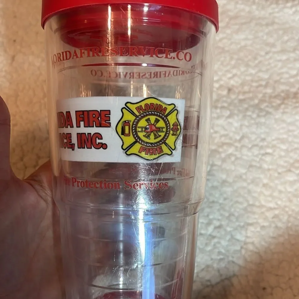 Florida fire service Inc. tervis cup and lid 24 ounce